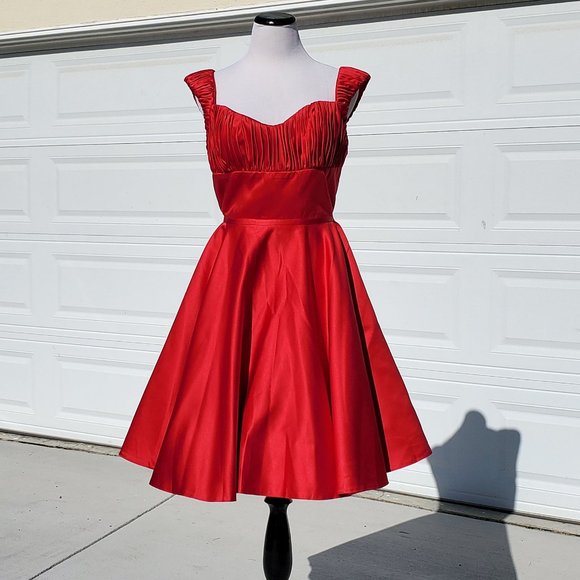 Unique Vintage Dresses & Skirts - Jayne Swing Dress Unique Vintage XL Prom Formal